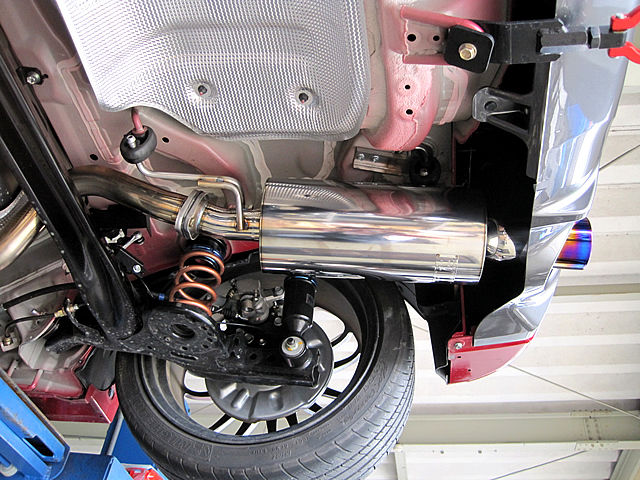 suzuki swift sport exhaust system